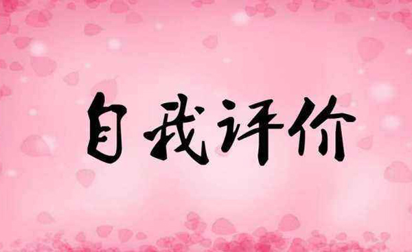 自我评价